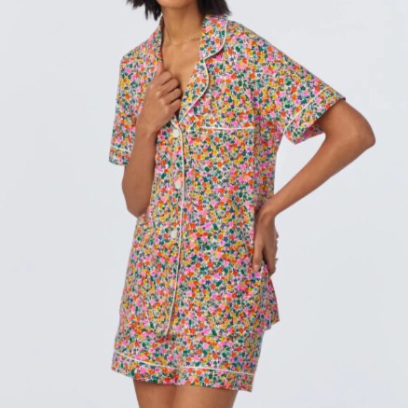Bright and colorful lightweight pajama top - Picture 8 of 8